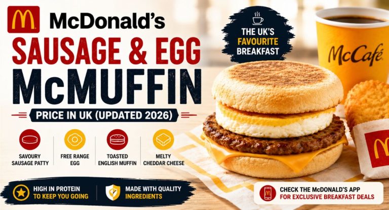 McDonald’s Sausage and Egg McMuffin